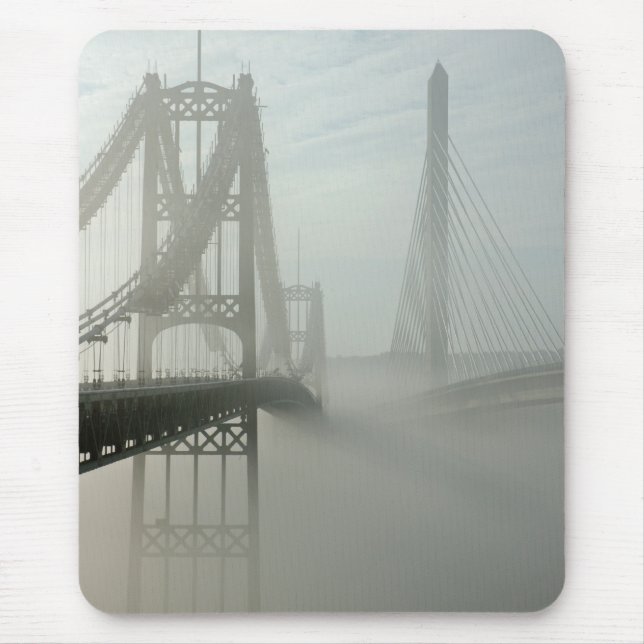 "the Merge" over the Penobscot river in Maine Mouse Mat (Front)