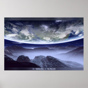 The Merging Of Worlds Poster