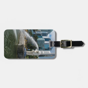The Merlion Statue, Singapore Luggage Tag