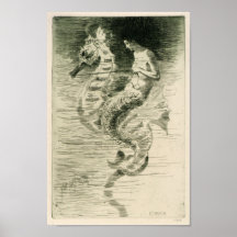 The Mermaid by American artist Frederick Church