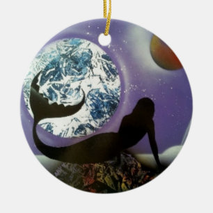 The Mermaid Ceramic Tree Decoration