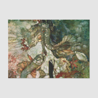 “The Mermaid King” by Edmund Dulac Tissue Paper