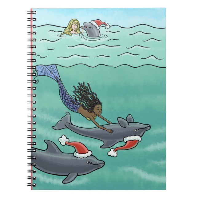 The Mermaids12 Days - Journal/Spiral Notebook (Front)
