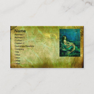 The Mermaids Chair Business Card