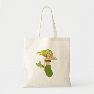 The mermaid's charm tote bag
