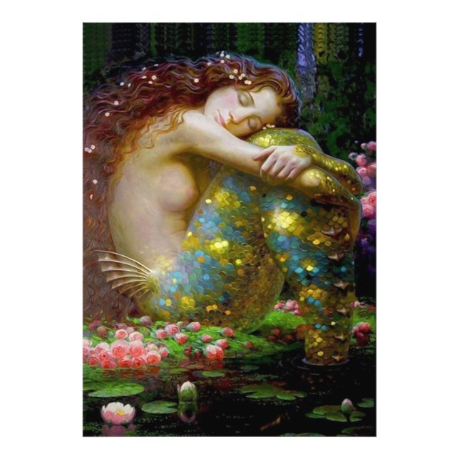 The Mermaid's Dream Photo Print (Front)