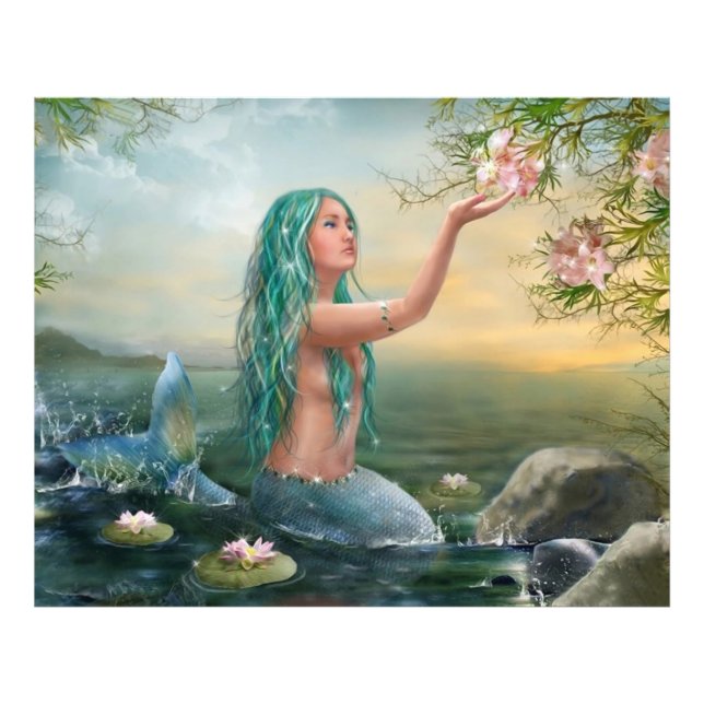 The Mermaid's Life Photo Print (Front)