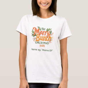 The Merry Bunch – Retro Family Christmas Shirt