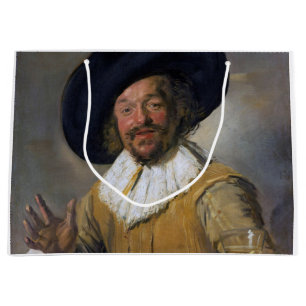 The Merry Drinker, Frans Hals, 1628-1630 Large Gift Bag