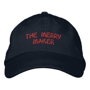 The Merry Maker Cheerful and Stylish touch-Hat Eve Embroidered Hat