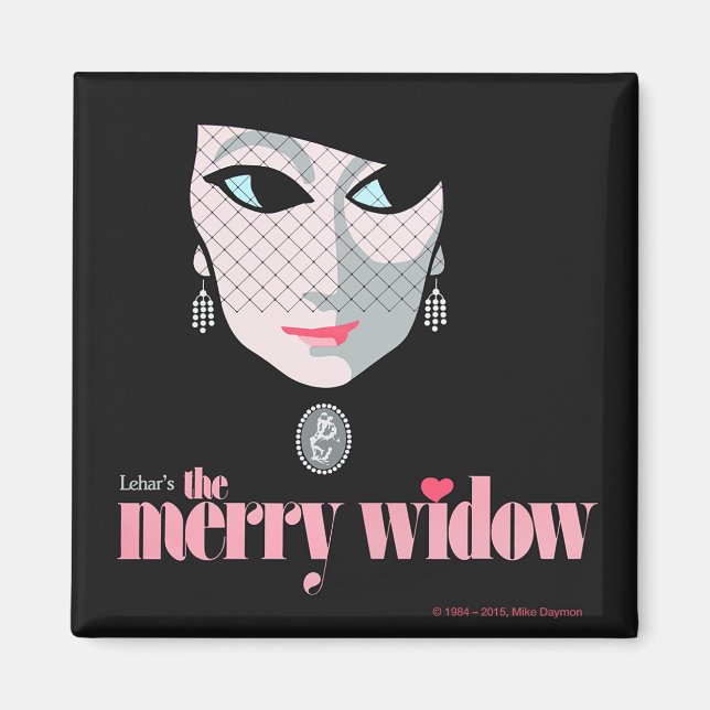 The Merry Widow! Opera Magnet (Front)