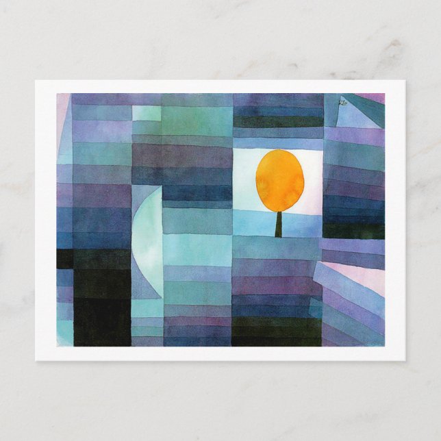 The Messenger of Autumn, Klee Postcard (Front)