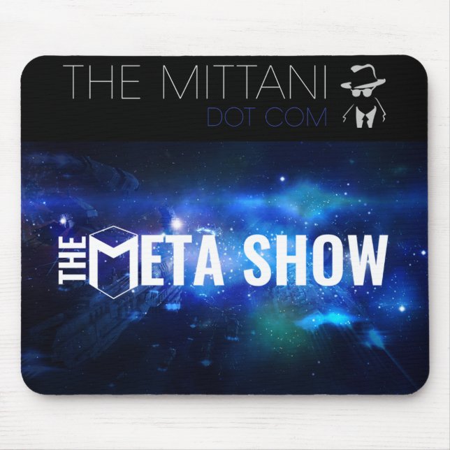 The Meta Show mousepad, TheMittani.com Mouse Mat (Front)