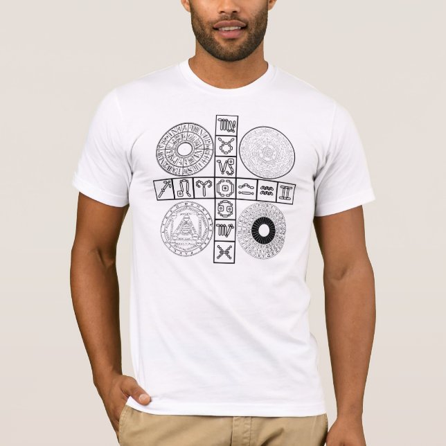 The Metaphysical Calendar Key t-shirt (front+back) (Front)