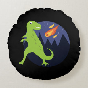 The Meteorite That Stuck Round Cushion