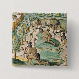 The Method of Declaring War 15 Cm Square Badge