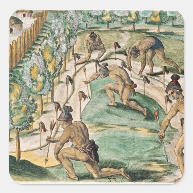 The Method of Declaring War Square Sticker (Front)