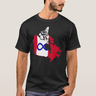 The Métis Of Canada Metis People Symbol Metis Cana T-Shirt