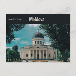 The Metropolitan Cathedral Chisinau Moldova Postcard
