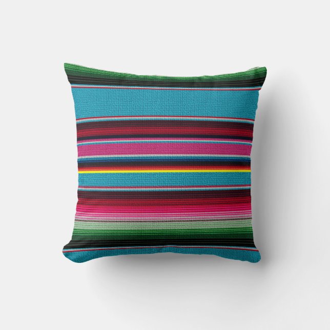 The Mexican Blanket Cushion (Front)