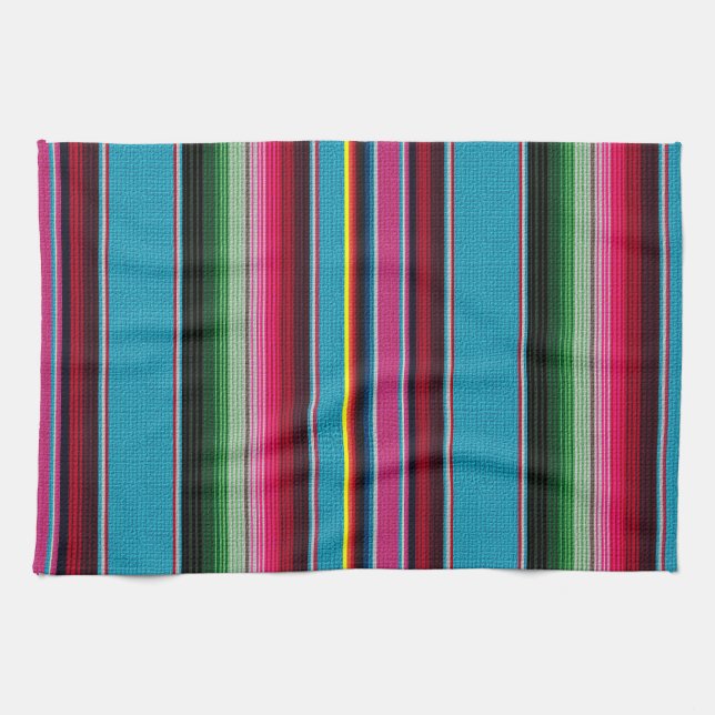 The Mexican Blanket Tea Towel (Horizontal)