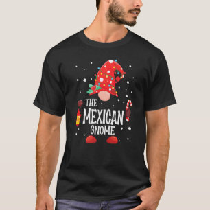 The Mexican Gnome Matching Family Christmas Gnome T-Shirt