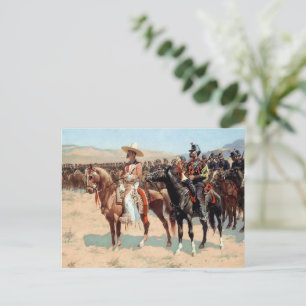 The Mexican Major by Frederic Remington (1889) Postcard