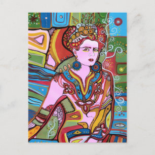 The Mexican Woman Postcard