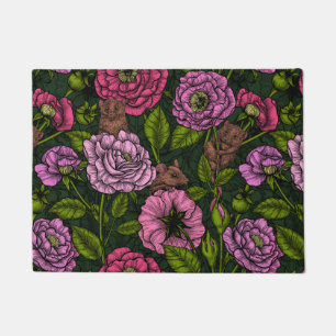 The mice party doormat