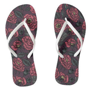 The mice party flip flops