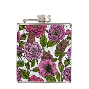 The mice party hip flask