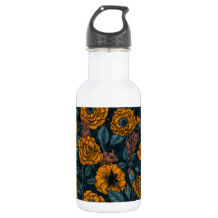 The mice party in orange and blue 532 ml water bottle