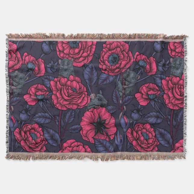 The mice party throw blanket (Front)