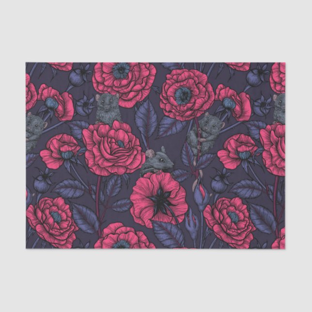 The mice party tissue paper (Front)