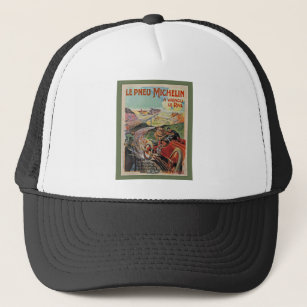 The Michelin Tires ~  Defeated The Rail 1905 Trucker Hat