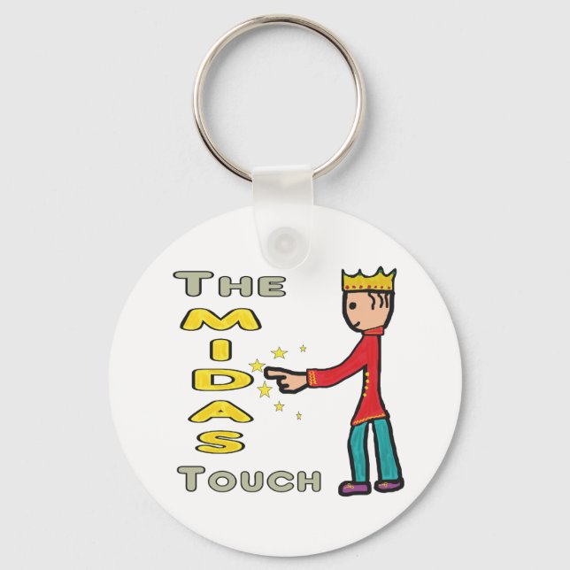 The Midas Touch Key Ring (Front)