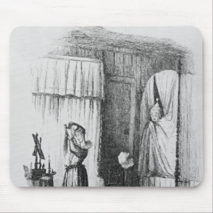 The Middle-Aged Lady in the Double-Bedded Room Mouse Mat