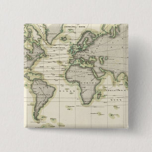 The Middle Barometer 15 Cm Square Badge