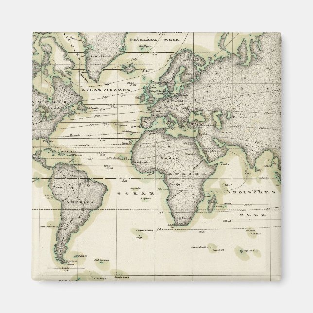 The Middle Barometer Magnet (Front)