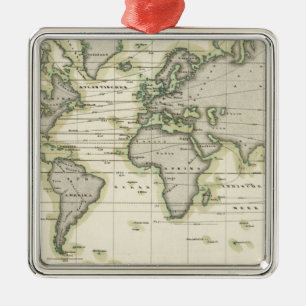 The Middle Barometer Metal Tree Decoration