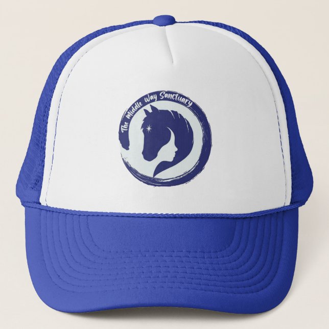 The Middle Way Sanctuary Trucker Hat (Front)