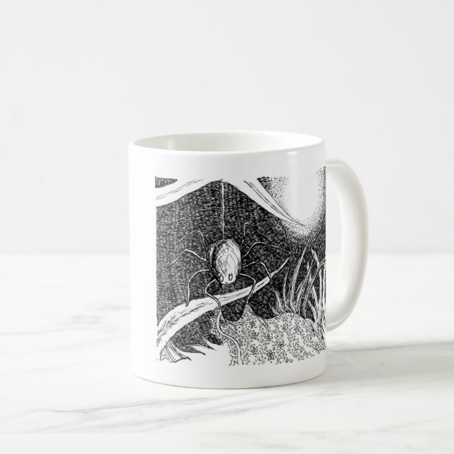 The Midnight Ball Softhearted Spider Mug (Front Right)