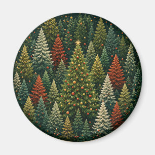 The Midnight Forest Star Magnet