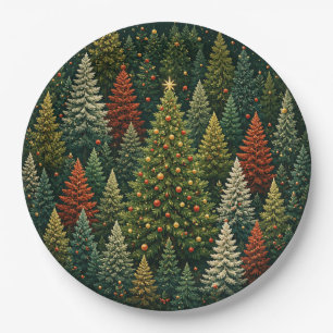 The Midnight Forest Star Paper Plate