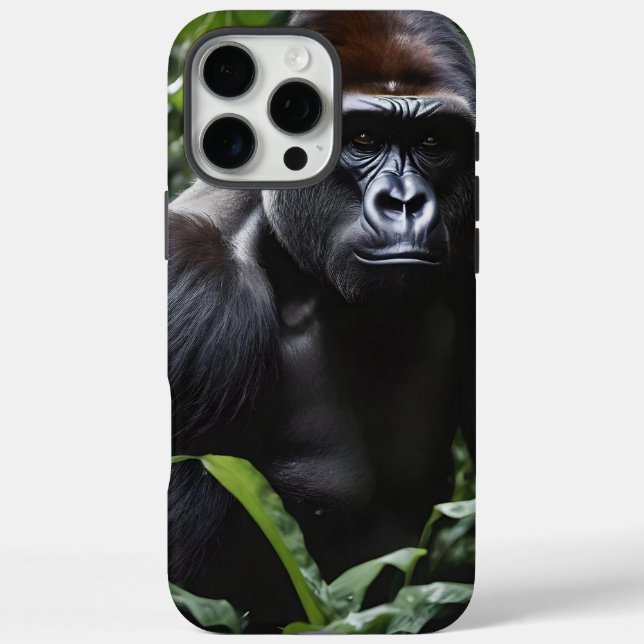 The Midnight Gorilla King: Monarch of the Forest Case-Mate iPhone Case (Back)