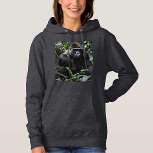 The Midnight Gorilla King: Monarch of the Forest Hoodie