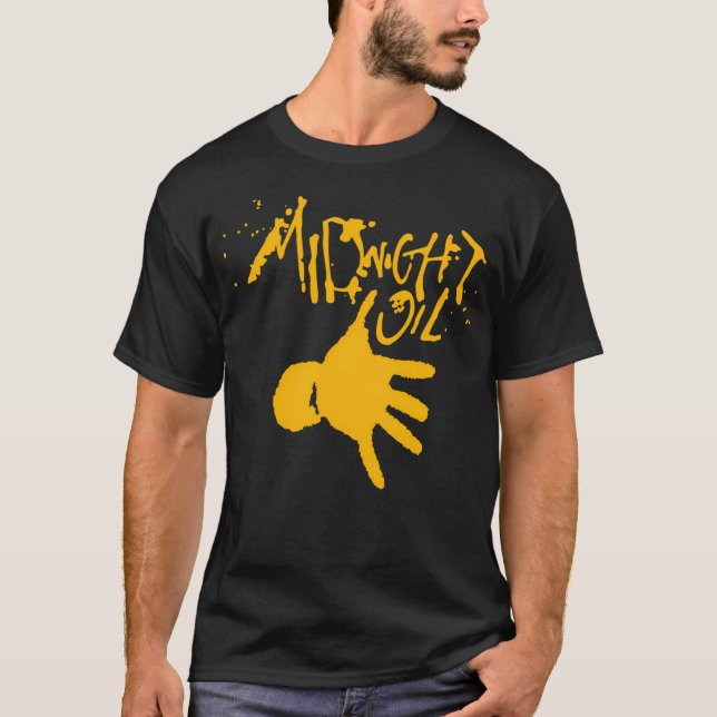 The Midnight Painting With Oil T-Shirt (Front)