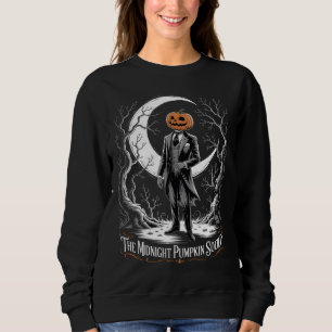 The Midnight Pumpkin Society Vintage Halloween Sweatshirt
