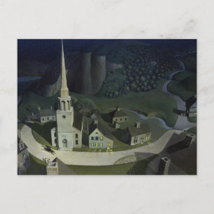 The Midnight Ride of Paul Revere, 1931 by Wood Postcard