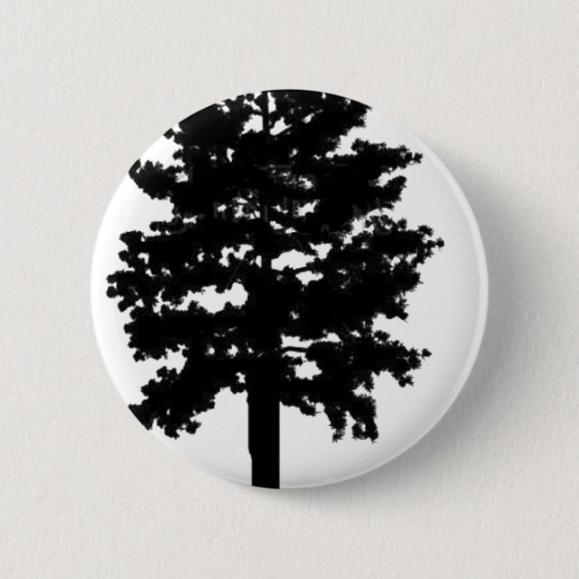 the midnight woods 6 cm round badge (Front)